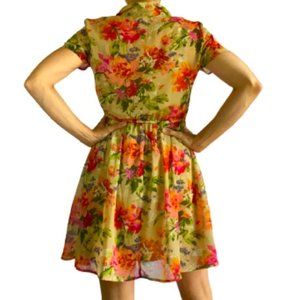 Band of Gypsies Tan Pink Dress